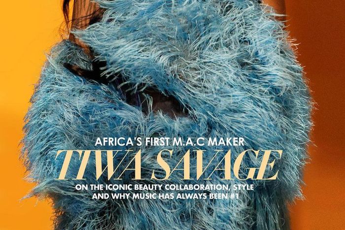 Tiwa Savage on the cover on Schick [Instagram]