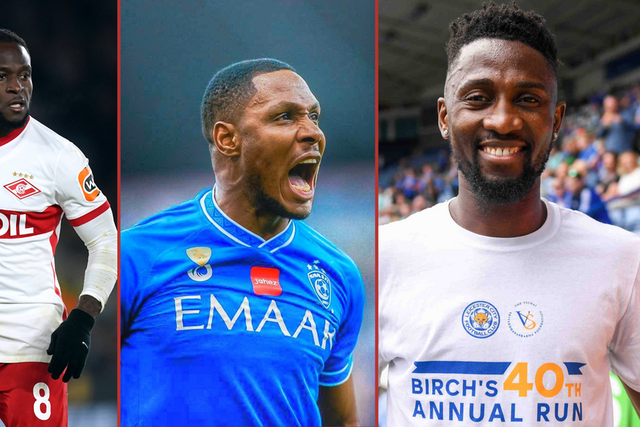 Victor Moses, Odion Ighalo and Wilfred Ndidi headline the Richest Super Eagles players by Net worth