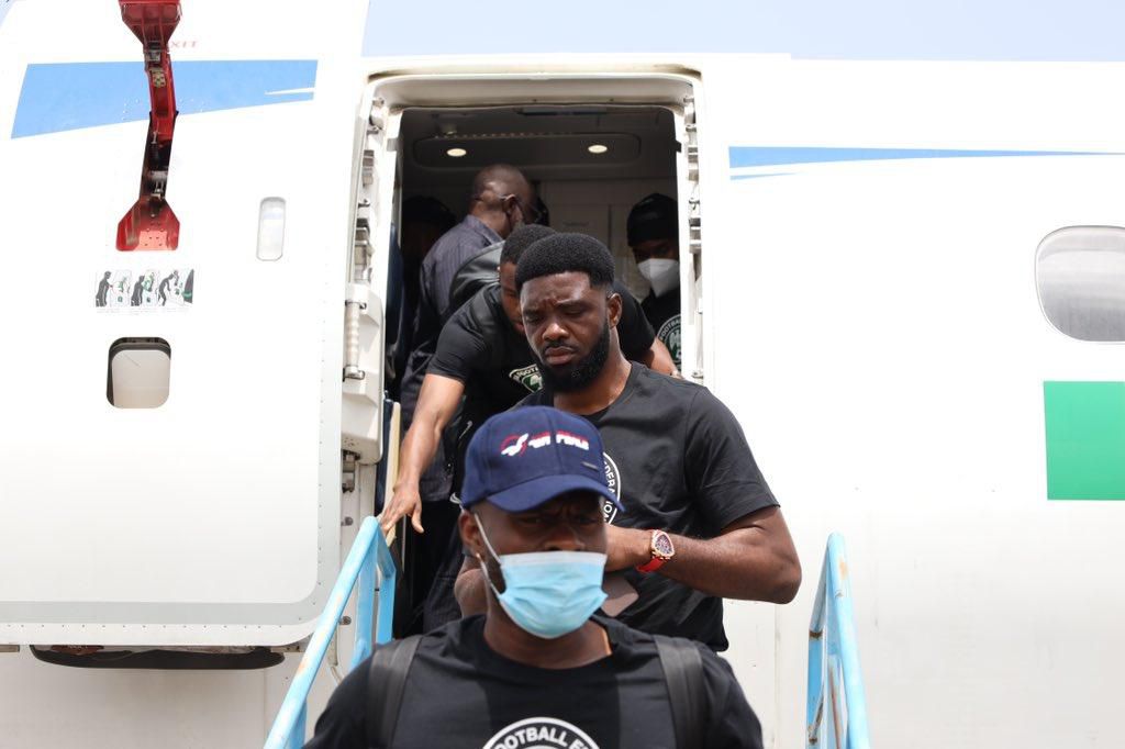 The Super Eagles of Nigeria have landed in Kumasi for clash against Ghana