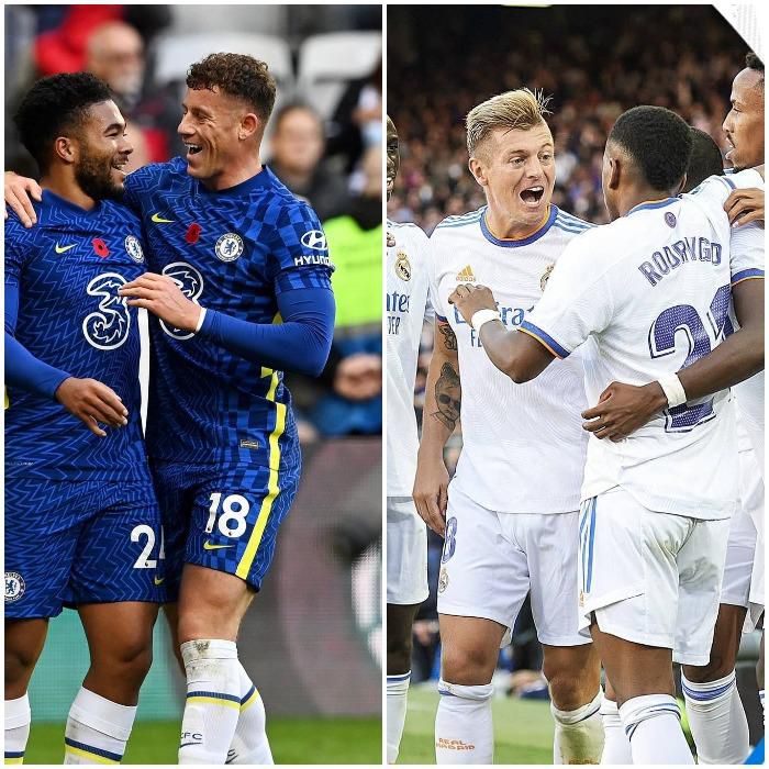 Chelsea and Real Madrid