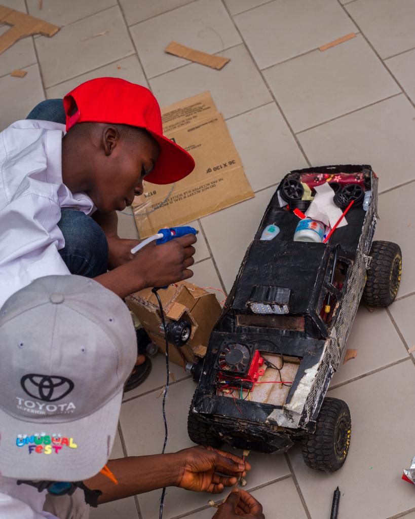 Toyota Nigeria unveil winners of “Own The Dream” car making competition at Unusual Fest