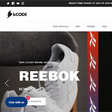bCODE launches a new website as Reebok is set to join ADIDAS, Skechers and Havaianas on their website