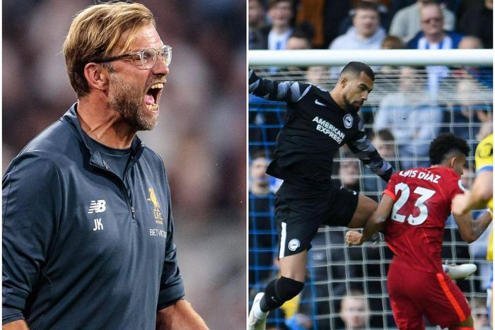 Jurgen Klopp believes there is much room for improving VAR after Brighton escape a red card