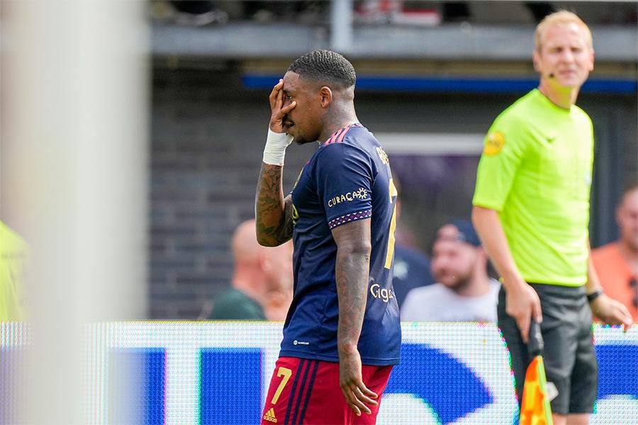 Steve Bergwijn has now scored four goals in three matches for Ajax.