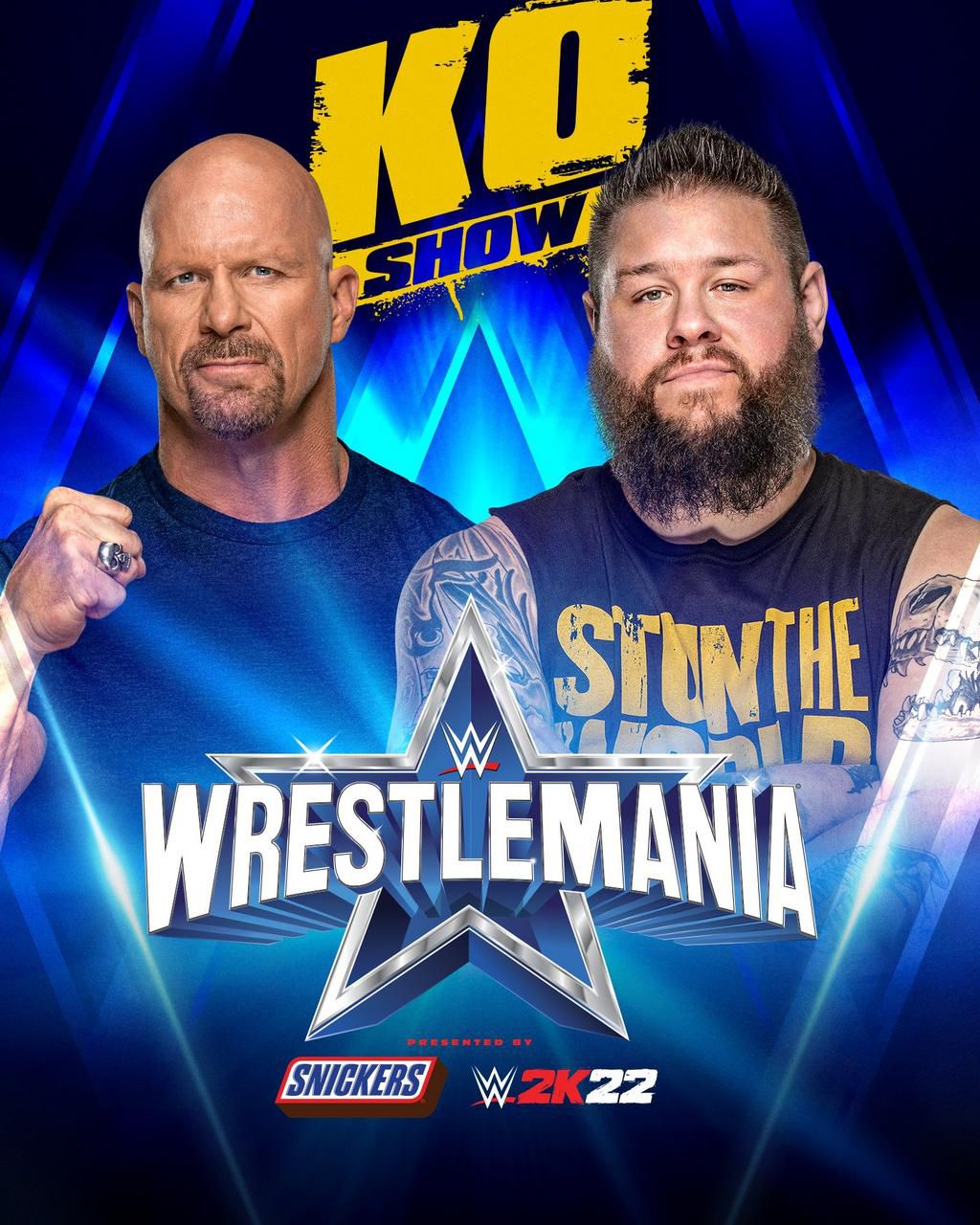 Stone Cold Steve Austin will appear on Kevin Owen's KO Show at Wrestlemania 38