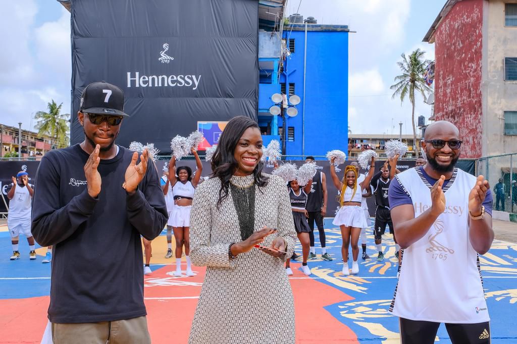 Hennessy revitalises Festac Park 23 Basketball Court with “In The Paint” initiative