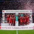 Bayern Munich lifted the 2022 Bundesliga title