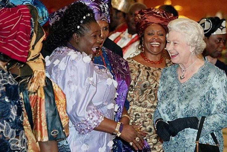 Queen Elizabeth during one of her visits to Nigeria. [Getty Images]