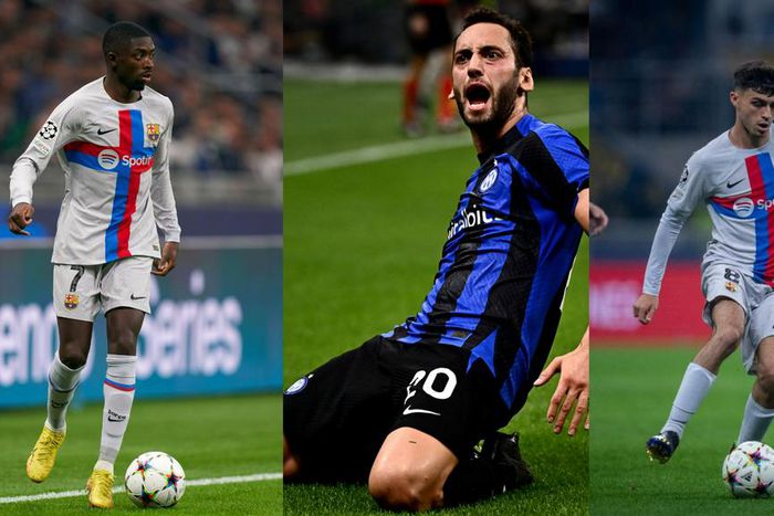 Reactions as Inter Milan shock Barcelona at San Siro