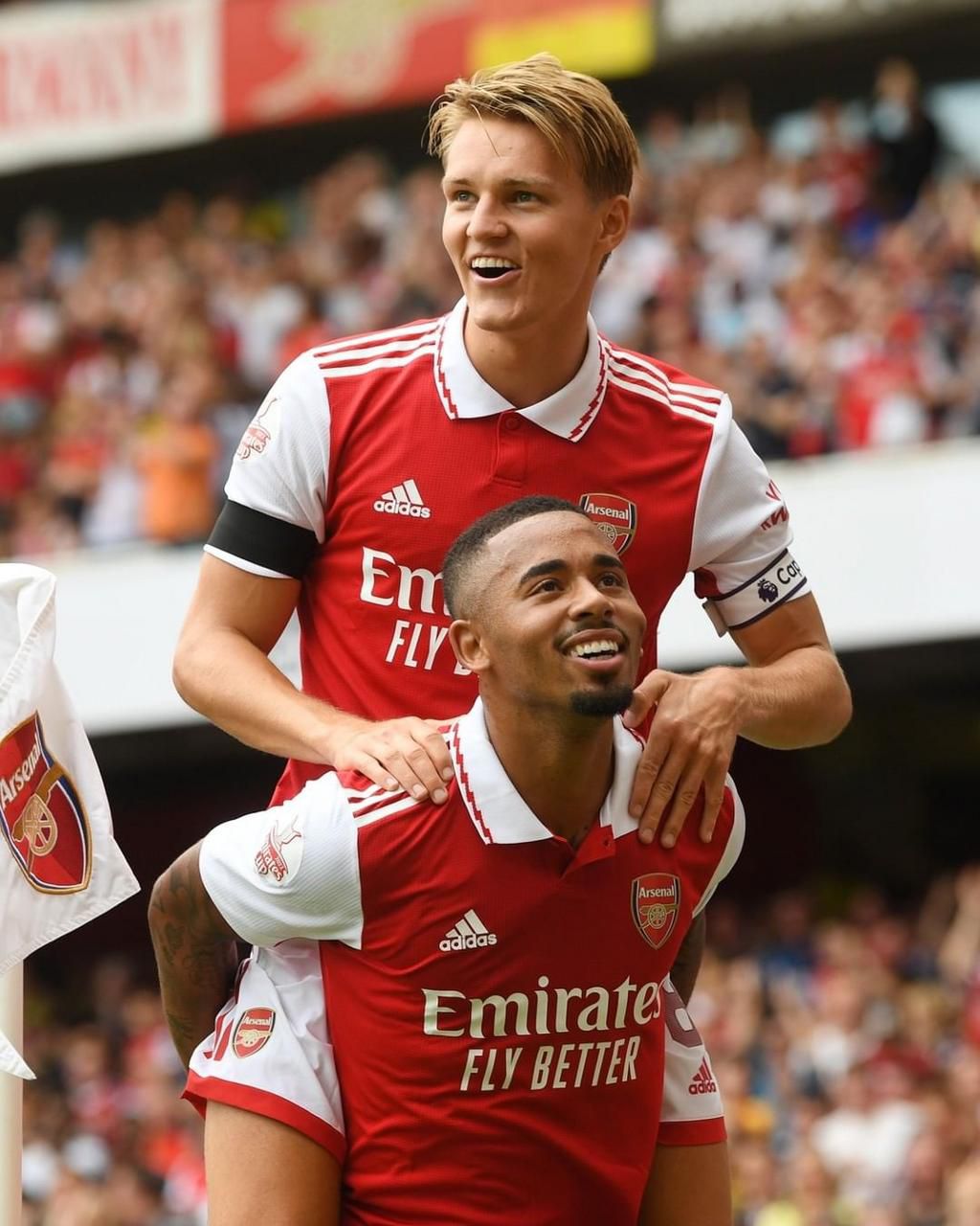 Arsenal fans are hopeful Gabriel Jesus will continue his good goalscoring form