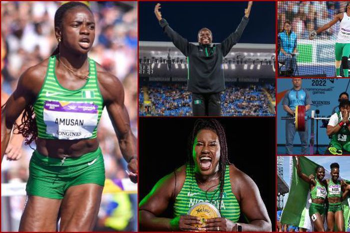 The golden women from Commonwealth Games.