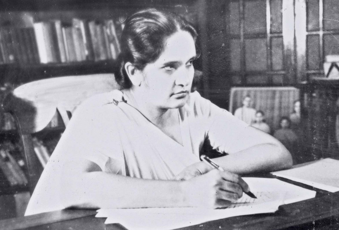 Sirimavo Bandaranaike, Prime Minister of Ceylon in 1960 [Wikipedia]