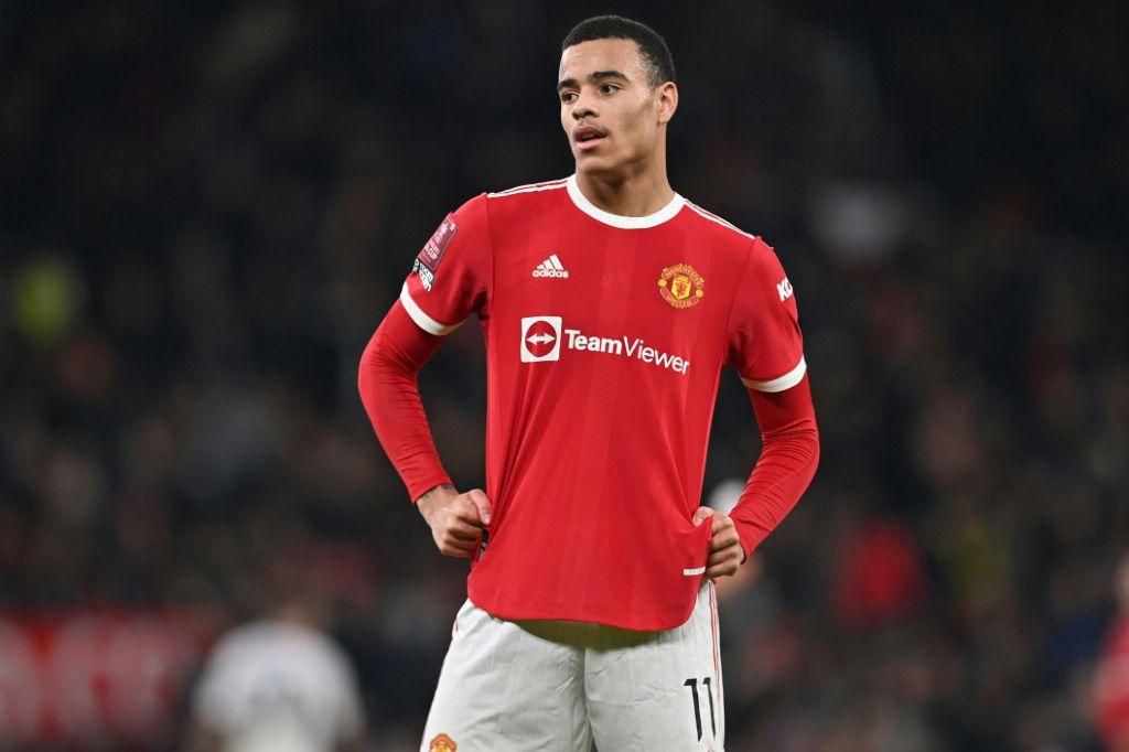 Suspended from training or playing - Manchester United striker Mason Greenwood