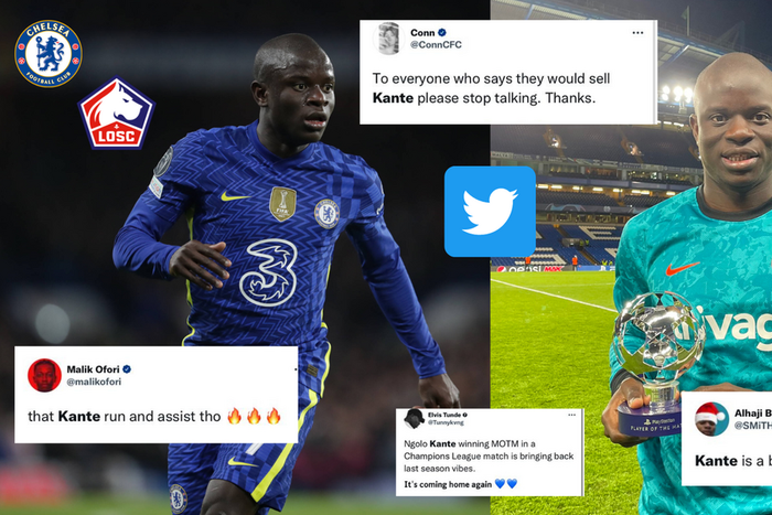 Reactions on social media to Chelsea's 2-0 win over Lille on Tuesday in the Champions League