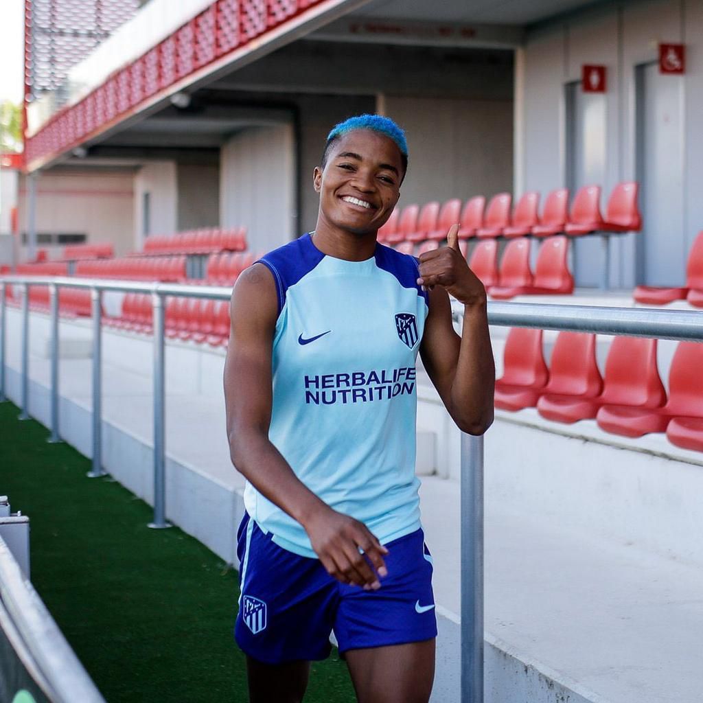 Super Falcons star Rasheedat Ajbibade returns to Atletico Madrid