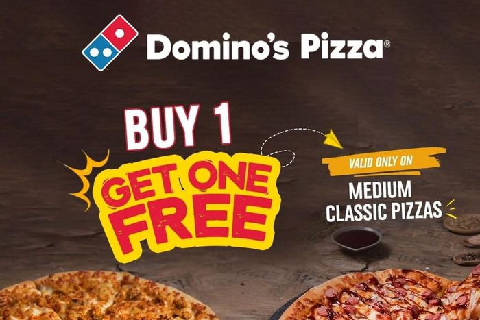 Domino’s Pizza Crustos brings you love with online buy 1 get 1 FREE offer!