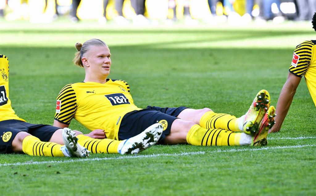 Borussia Dortmund striker Erling Haaland