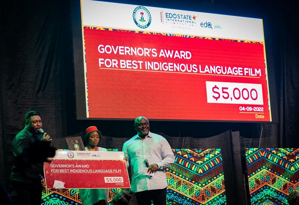 Govenor's Award for Best Indigenous Film’ to 'On these mountains'  at #ESIFF2022