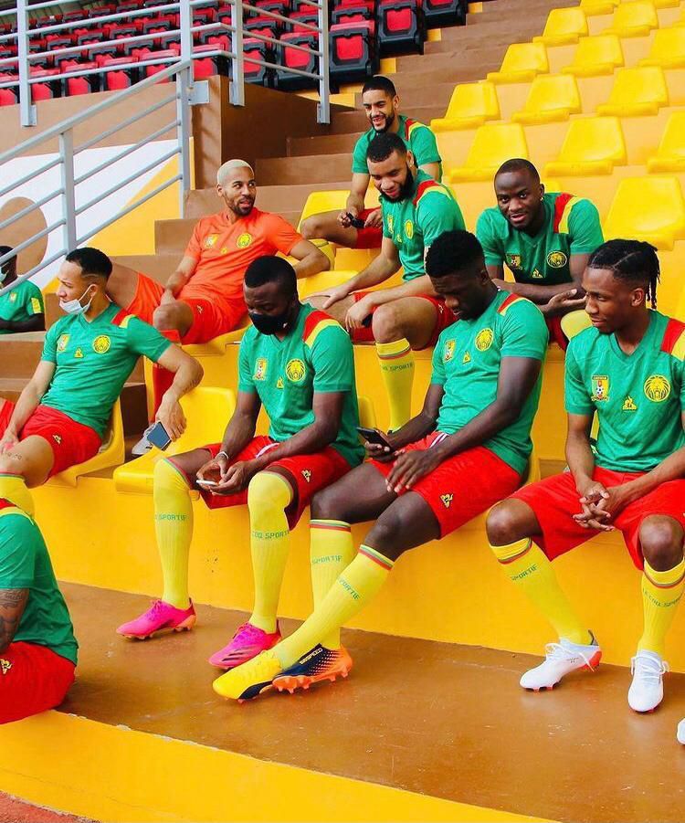 Cameroon AFCON 2022 Le Coq Sportif home kit