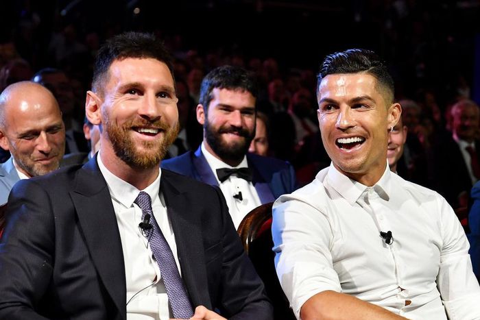 Lionel Messi and Cristiano Ronaldo