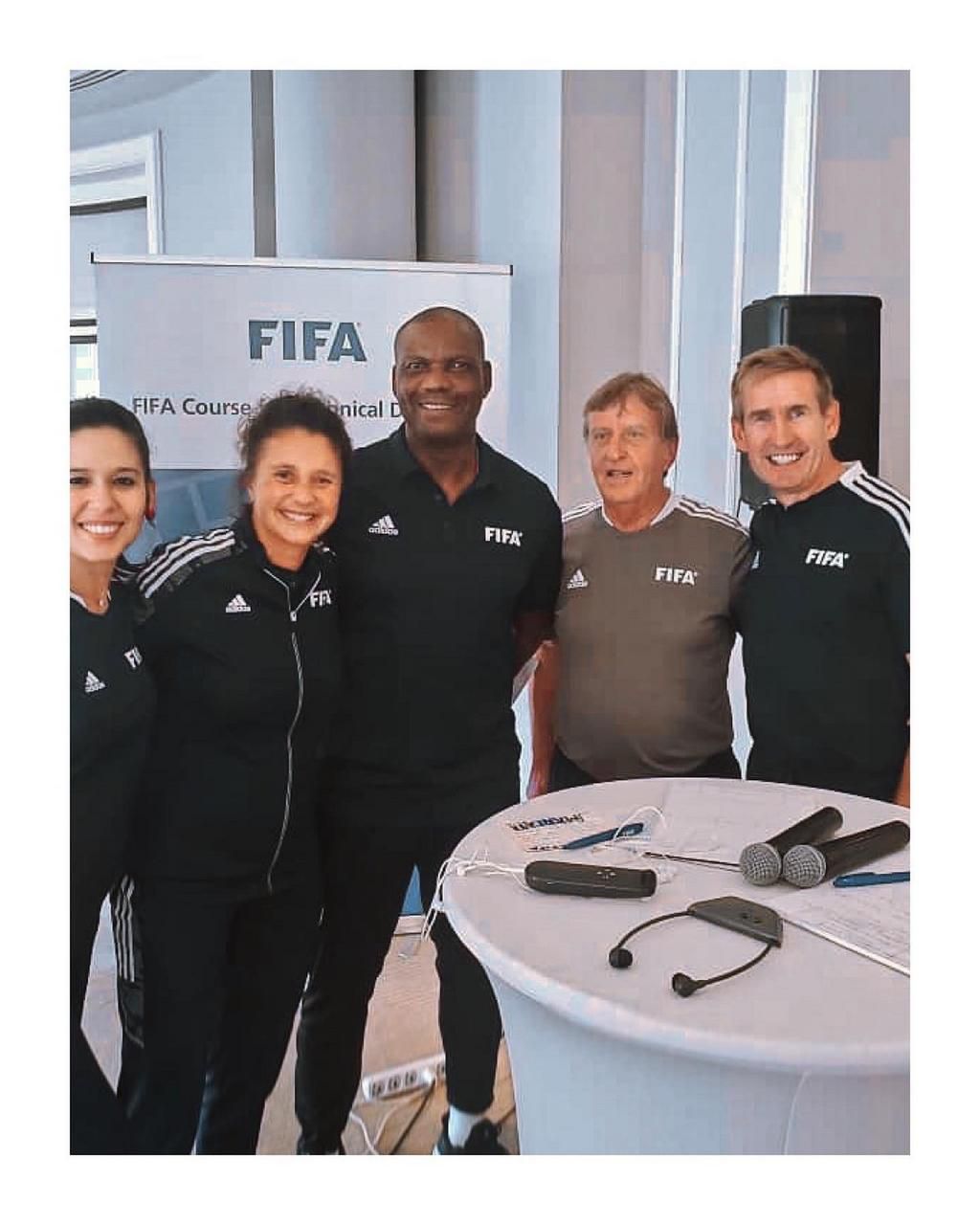 Austin Eguavoen celebrates brilliant 3 days at Technical Directors Seminar in Egypt