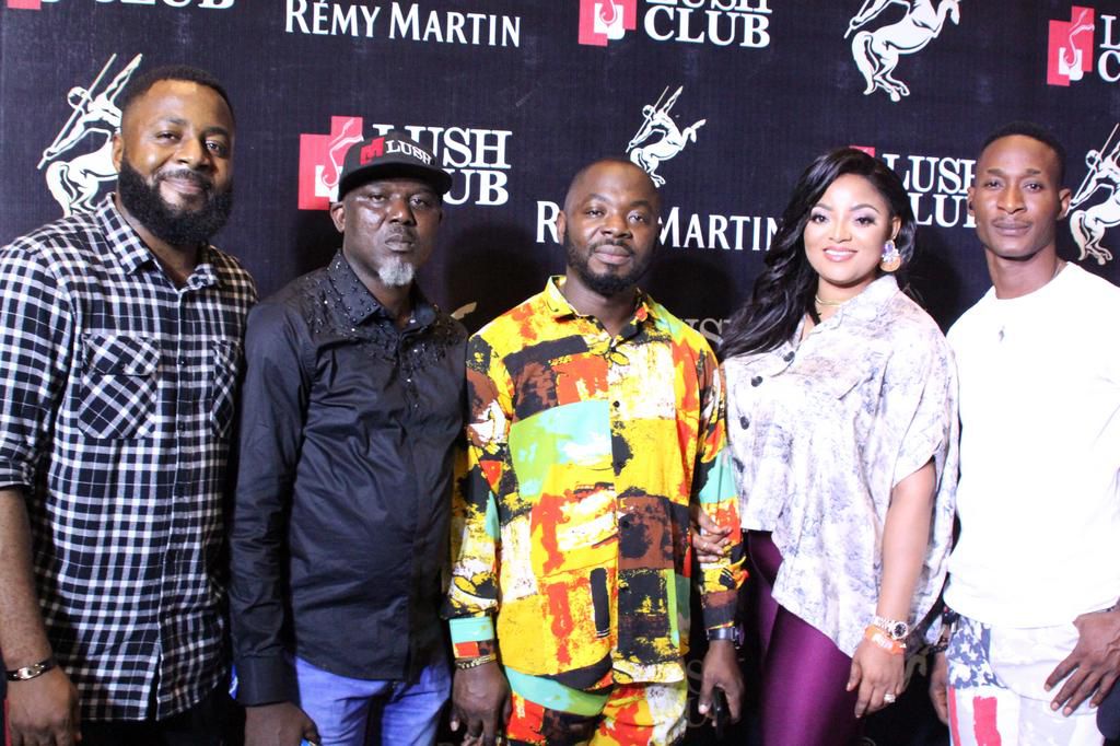 Davido & other stars thrill customers at Lush Club