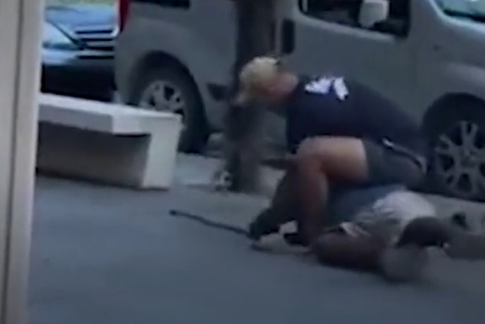 A Screenshot of the incident