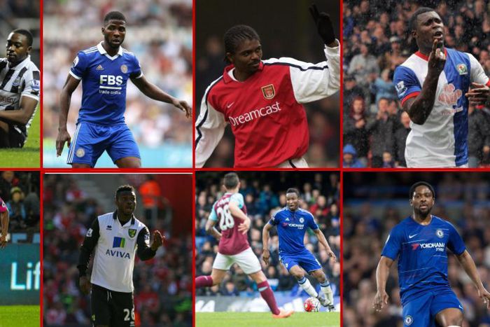 Nigerians with the most appearances in the Premier League
