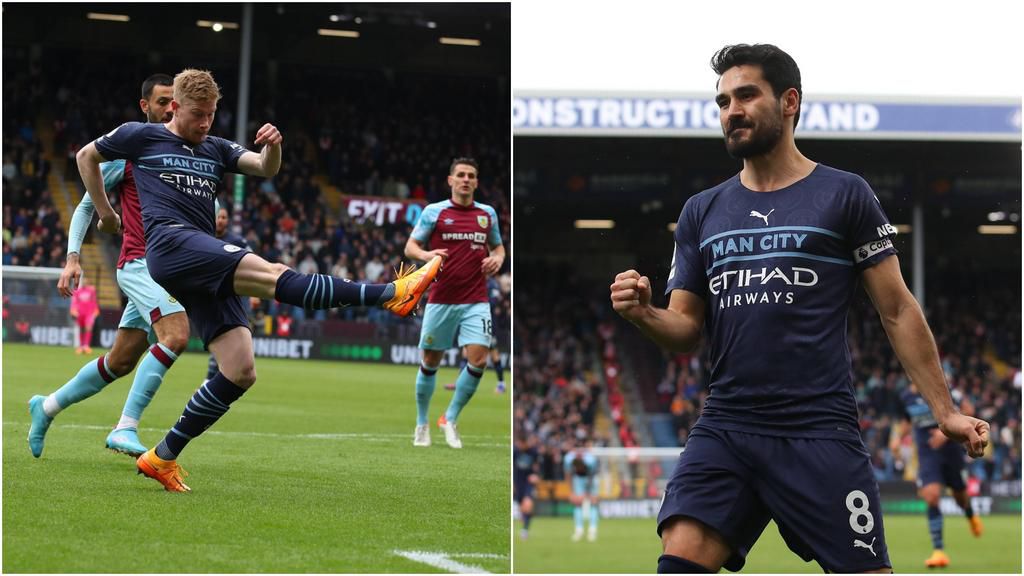 De Bruyne and Gundogan gave Manchester City three points against Burnley