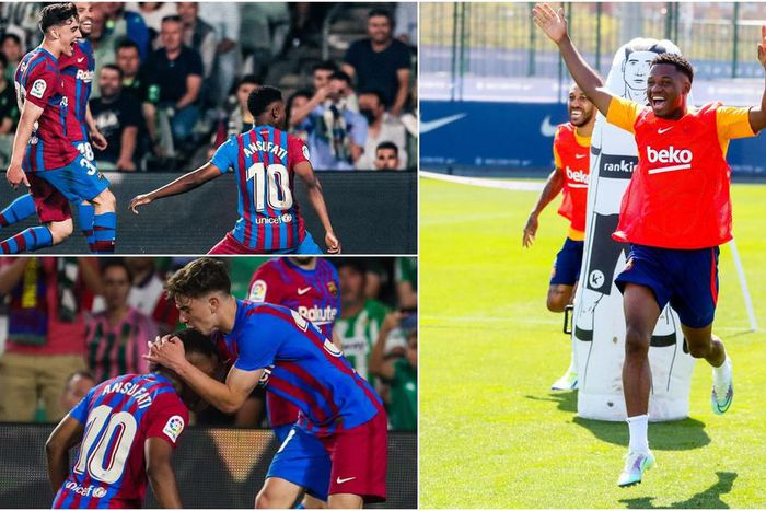 Ansu Fati is set to play his third game for Barcelona against Celta Vigo