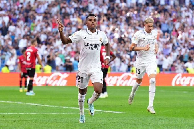 Rodrygo scored and assisted in Real Madrid's win obver Mallorca in La Liga on Sunday
