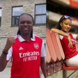 Super Eagles legend  Kanu and wife celebrate Arsenal on top of the Premier League