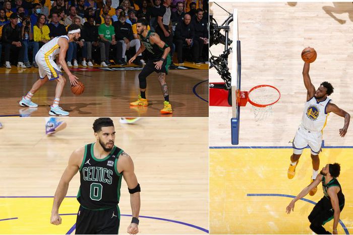 Andrew Wiggins erupts for 26 points as Golden State Warriors beat Boston Celtics to take Game 5