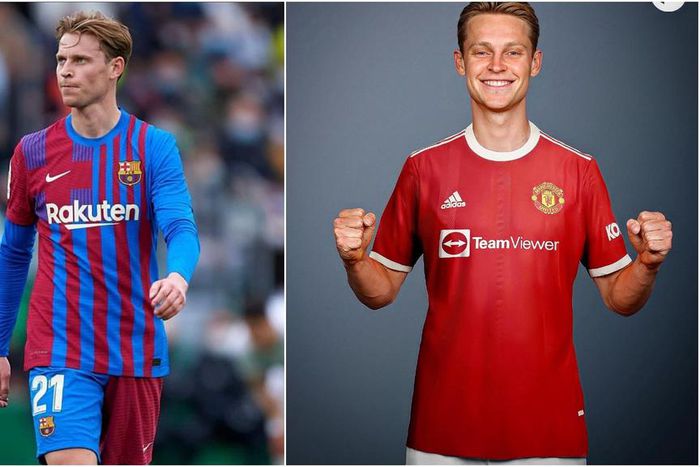 Frenkie De Jong is set to join Manchester United from Barcelona