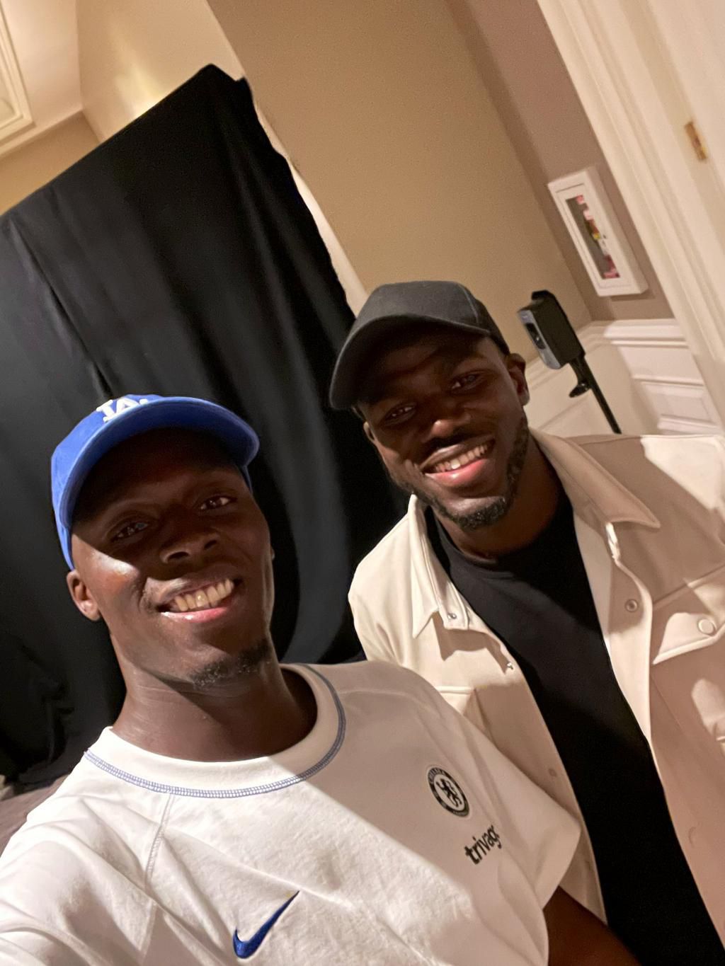 Senegalese duo of Edouard Mendy and Kalidou Koulibaly.