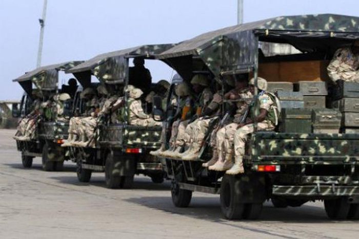 Nigerian army troops successfully cleared three areas occupied by terrorists. This happened after an assault carried out with the Nigerian Air Force. - Champion Newspapers