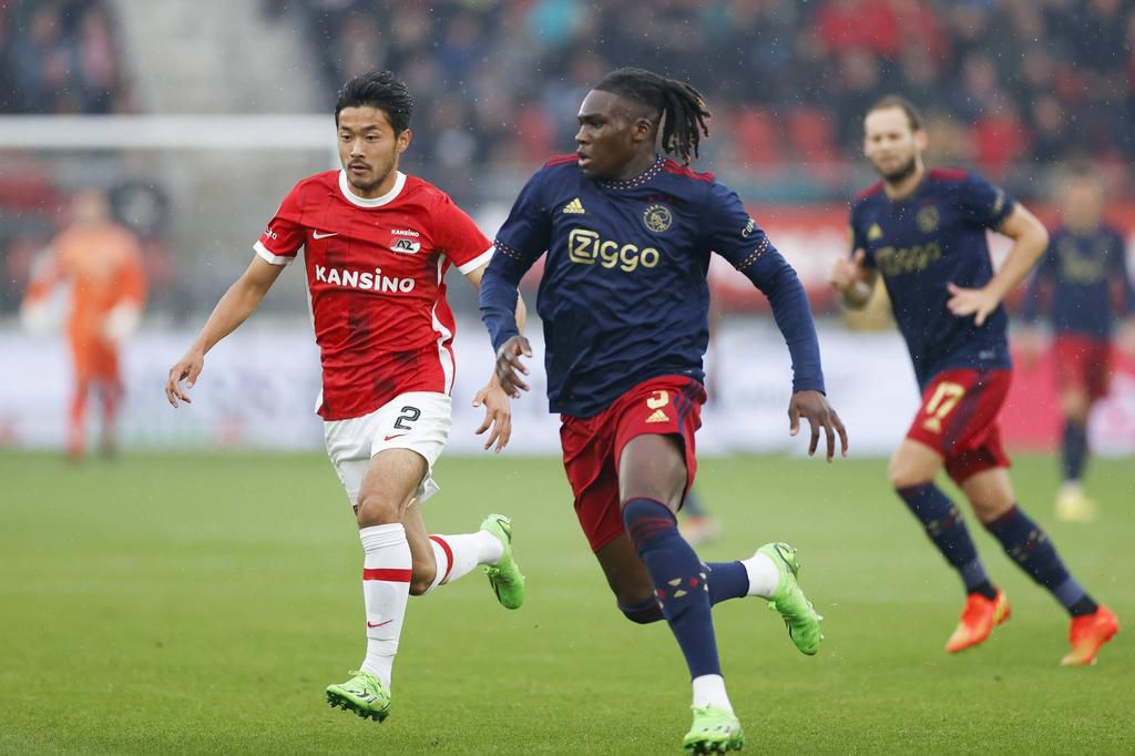 Calvin Bassey had a quiet game as Ajax lost 2-1 to AZ Alkmaar
