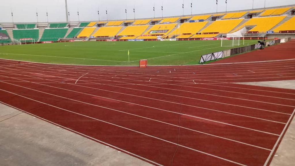 Bepanda Omnisports stadium corner view