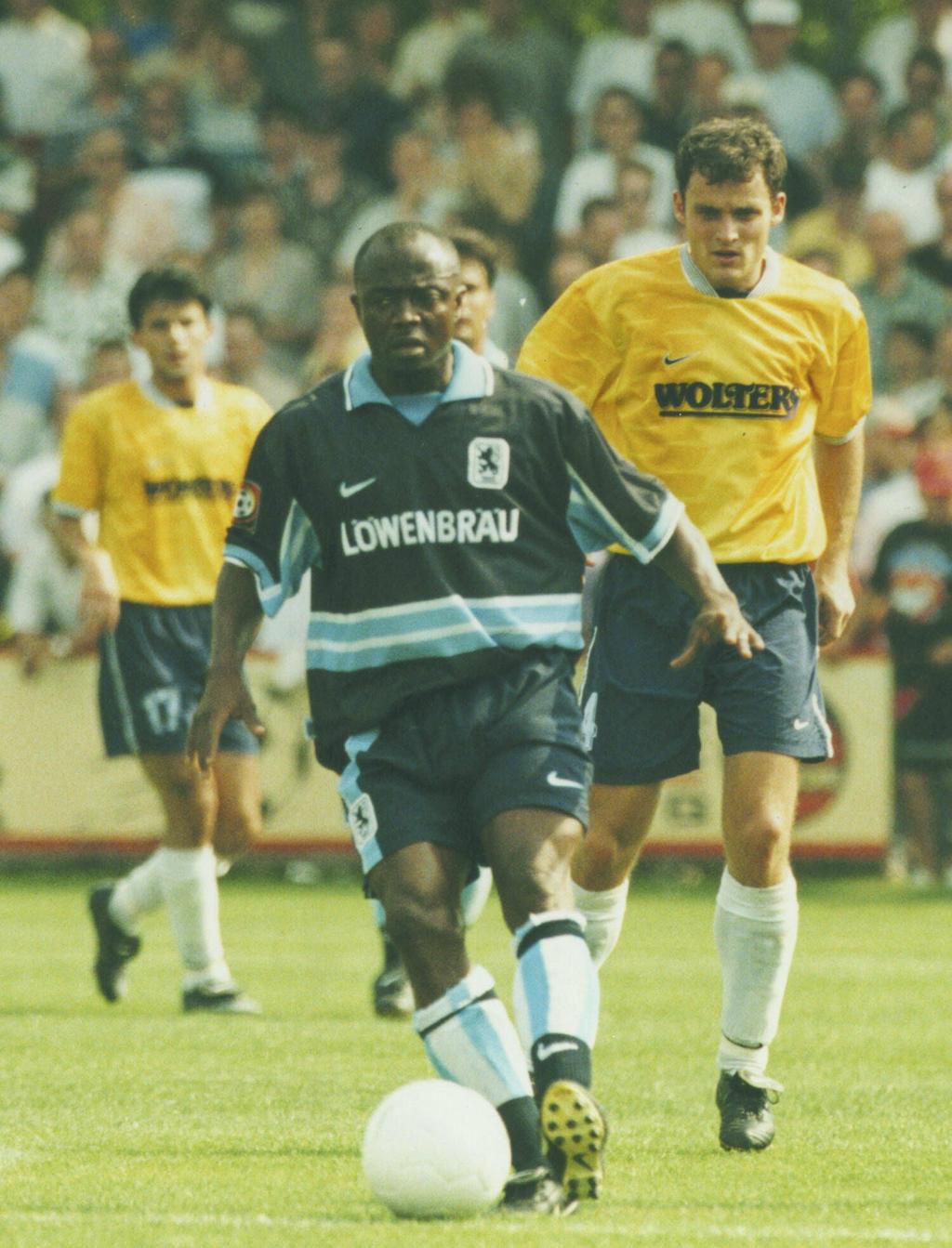 Abedi Pele on the move.