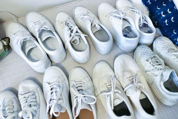 White shoes are hard to maintain