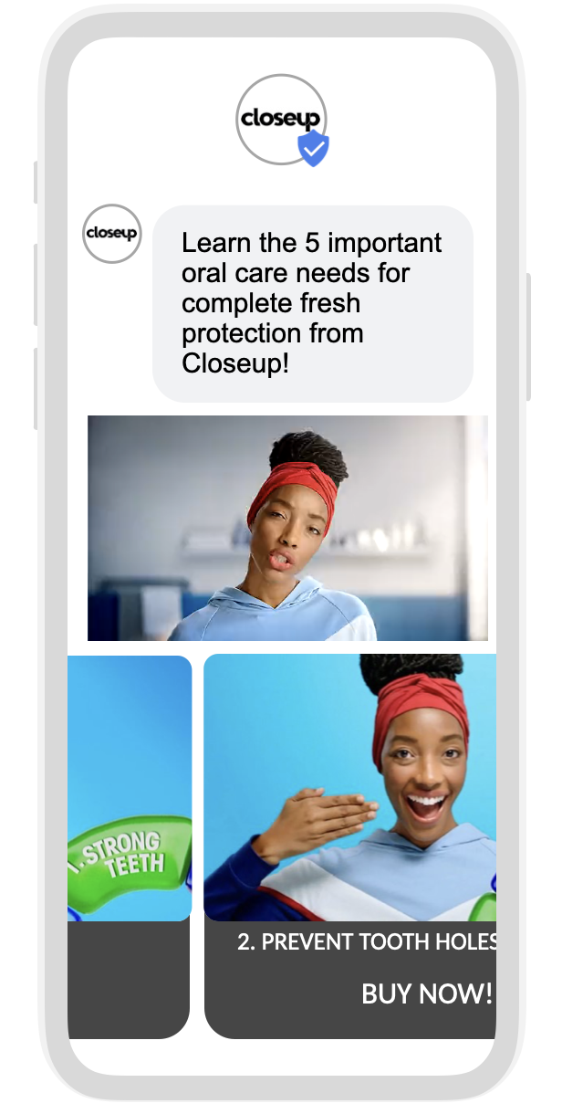 Unilever Closeup RCS campaign (1)