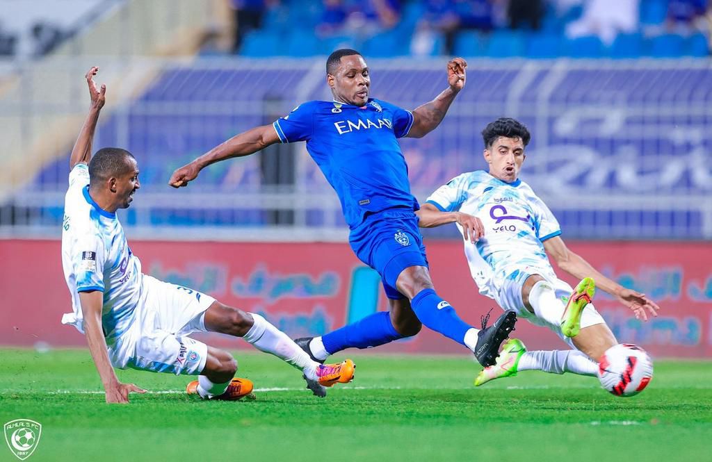 Odion Ighalo scores 22nd league goal of the season to take Al-Hilal top in Saudi Arabia