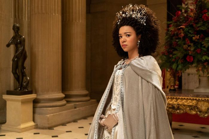 India Amarteifio as Queen Charlotte in Netflix ' Bridegerton'  Spin off [Twitter]