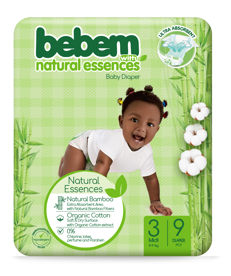 'Inspired By Nature", Hayat Kimya, launches Bebem with natural essences baby diapers in Nigeria