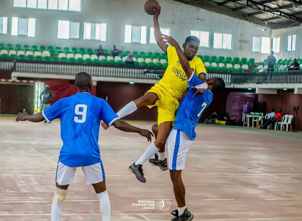It was a busy day at the National Division One Handball League.