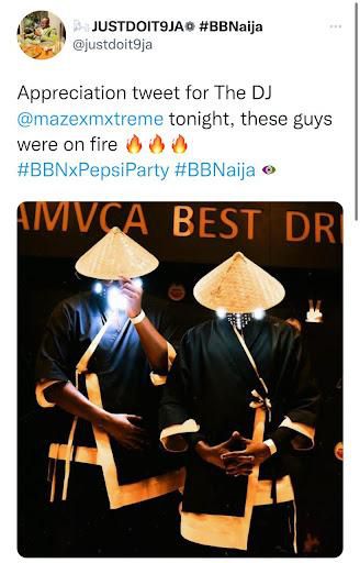 EDM Duo MazexMxtreme shutdown BBNaija’s 6th Saturday night part