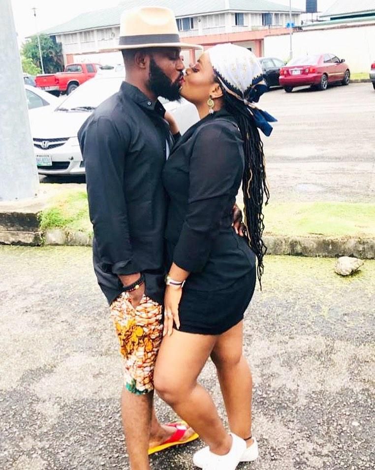 BBNaija's Tega and her husband AJ [Instagram/AJMoney001]