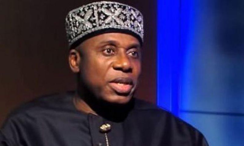 Former Minister of Transportation, Rotimi Amaechi. [Twitter/@ChibuikeAmaechi]
