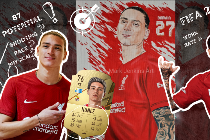 Predicting Darwin Núñez's Liverpool FIFA 23 Rating