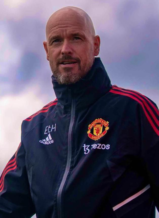 Erik Ten Hag looks happy to officially start his Manchester United reign.